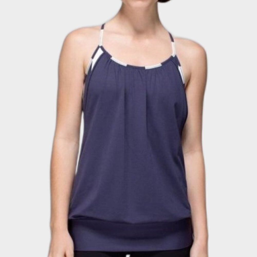 Lululemon No Limits Tank Cadet Blue